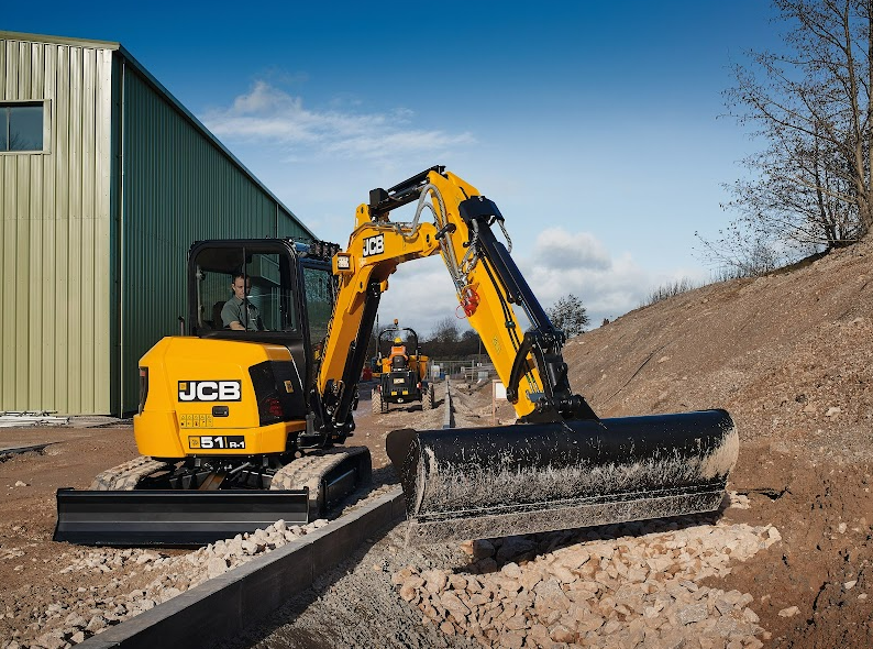 Eficiência JCB 55Z-1