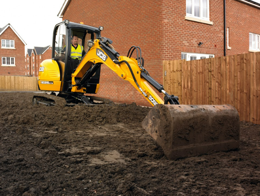 Produtividade JCB 8026 CTS